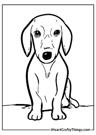 We hope enjoy this originally crafted drawing and can draw it too at home !! Dog Coloring Pages Super Adorable And 100 Free 2021