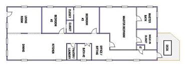 Small house floor plan can contain one up to three bedrooms. Shotgun Floorplans Nola Kim