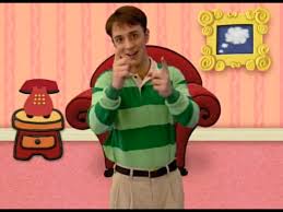 It's disheartening when a beloved children's show host departs . Steve Thinks His Dream Is About Playing His Guitar Steve Blues Clues Blues Clues Blue S Clues