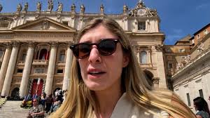 My sister is inside St. Peter's Basilica right now, just two hours after it  was announced that Pope Francis has died at 88. I have her videos from side  below.