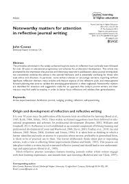 Writing a reflective essay, also known as a reflective paper or reflection paper, is as easy as example: I Need An Example Of A Reflective Journal 1st Step Review The Assignment