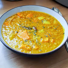 Susskartoffel Linsen Suppe Mit Kokosmilch Von Mellowmood Chefkoch Rezept Suppe Mit Kokosmilch Rezepte Mit Linsen Susskartoffel