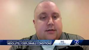 Absolutely deplorable conditions': Humane Society finds 38 dead rabbits in  home, woman charged