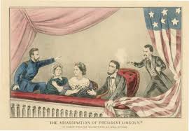 Résultat de recherche d'images pour "abraham lincoln assassinated newspaper"