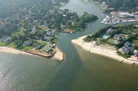 James Creek Inlet In Mattituck Ny United States Inlet