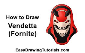Grab your paper, ink, pens or pencils and lets get started!i have a large. How To Draw Vendetta Fortnite With Step By Step Pictures