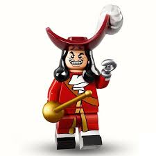 Lego Disney Captain Hook Minifigure Disney Minifigures Disney Lego Minifigures Lego Minifigures