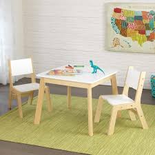 Modern Kids 3 Piece Play Table And Chair Set Modern Table And Chairs Kids Table And Chairs Table And Chairs