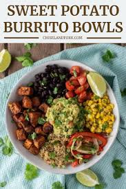 Vegetarian Burrito Bowl Recipe Chisel Fork Recipe In 2020 Tasty Vegetarian Recipes Whole Food Recipes Vegetarian Burrito