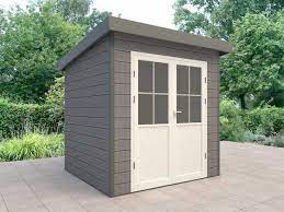 Wer einen garten sein eigen nennen kann, für den ist ein geräteschuppen beinahe unentbehrlich. Geratehaus Wpc Elio 28 Mm Lichtgrau Gartenhaus Sale Gartenhauser Geratehauser Garten Holzprofi24