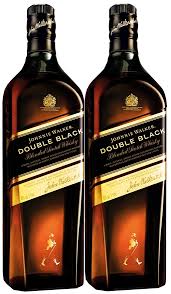Johnnie Walker Double Black 40 Twinpack 2x1l In Duty Free At Airport Mumbai On Arrival