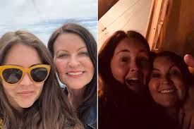Lacey Turner poses with rarely seen lookalike mum to mark her 60th birthday 
