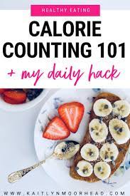 Calorie Counting 101 My Daily Calorie Hack In 2020 Calorie Counting Recipes Calorie Counting Calorie Counting Diet