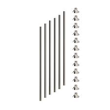 Includes spindle, spindle collar, straight bushing, flanged bushing. Stair Parts