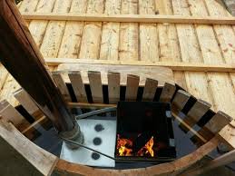 Winter Pool Mit Holzofen Badebottich Tauchbecken Sauna Badezuber In Bayern Hof Badezuber Badebottich Badebecken