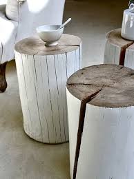 How to install log siding for exterior. Dietcokeandasmoke Decor Log Side Table Wood Stool