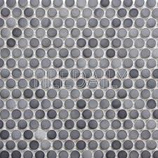 Black And White Penny Round Tile Gradient Grey Penny Round Penny Round Mosaic Penny Round Tiles Penny Round