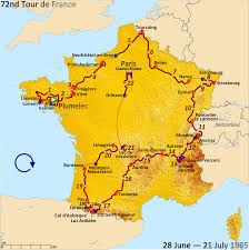 Le parcours du tour de france 2021 sera présenté ce dimanche soir sur france 2, confinement oblige. Tour De France 1985 Wikipedia