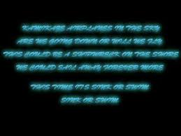 sink or swim lyrics youtube