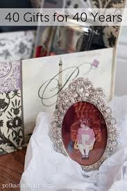 Here are 40 gift ideas that will impress your daughter (or niece, or friend's daughter) of any age and we may earn a commission from these links. 40 Gifts For 40 Years 40th Birthday Gift Idea