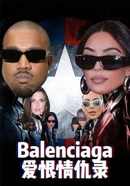 Because of Balenciaga, Kanye and Kardashian broke the mirror and  reunited...
