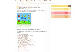 Check spelling or type a new query. 41 Best Free Websites To Learn Spanish Online