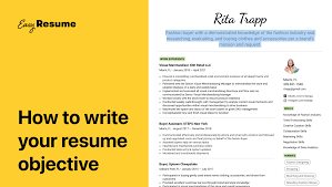 A chronological resume aims to place your best experience upfront, while a functional resume emphasizes your skills regardless of your title or employed time. How To Write Your Resume Objective Statement In 2021 Easy Resume