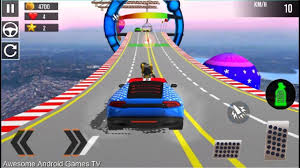 Ramp Stunt Car Racing Games Car Stunt Games 2019 Android Gameplay Fhd Racing Games Racing Stunts