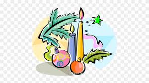 Christmas Candles And Decorations Royalty Free Vector Christmas Candles And Decorations Royalty Free Vector Free Transparent Png Clipart Images Download