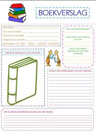 Afbeeldingsresultaat Voor Boekverslag Maken Groep 5 Boekverslag Boekverslagen Boeken Lezen