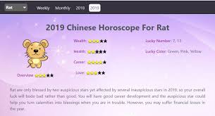 Chinese Zodiac Predictions 2019 How Does Your Animal