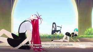 Alexandrite Changes From Green To Red Houseki No Kuni Anime Land Red Vs Blue Anime