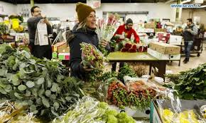 A market, or marketplace, is a location where people regularly gather for the purchase and sale of provisions, livestock, and other goods. Floral Wholesale Markets In Chicago Busy Ahead Of Valentine S Day Global Times