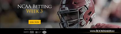 Will the college football playoff rankings look any different before the weekend is out? College Football Week 3 Betting Odds Football Lines