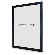 Rahmen in schwarz mit passepartout für 4 bilder: Stallmann Design Bilderrahmen New Modern Din A1 Real De