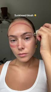 Recreation of @Isa sunburn makeup lool blk girl edition Pt.2 #sunburnm...