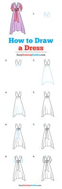 Next, add a kind of rounded rectangle for the upper part of the body. How To Draw A Dress Really Easy Drawing Tutorial