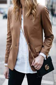 15 ways to style a camel blazer. Pin On Office Outfit