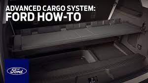More Room With Advanced Cargo Management System Ford How To Ford Youtube