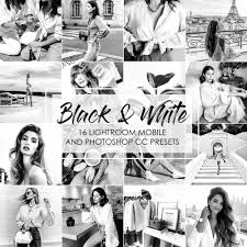 Black And White Presets Lightroom Mobile Free Lightroom Presets 16 Presets Black And White Instagram Etsy In 2020 Black And White Instagram Lightroom Presets Lightroom