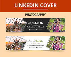 Download the best free background photos to brand your header! Linkedin Cover Design On Behance
