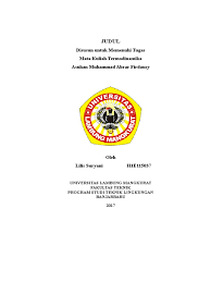 We did not find results for: Format Cover Makalah