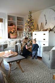 Christmas Tree In Our Small Family Room Nesting With Grace Christmas Decorations Living Room Christmas Living Rooms Small Family Room