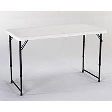 4ft Adjustable Height Table I D Love This For Kid Crafts And My Crafts When I Want A Taller Surface 58 On O Adjustable Height Table Folding Table Half Table