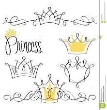 Princess Crown Set Eps Tiara Tattoo Crown Drawing Princess Drawings ▪ 68 black outline (see picture 2). pinterest