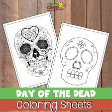 The day of the dead celebrations in mexico developed from ancient traditions. Day Of The Dead Coloring Pages For Adults And Kids
