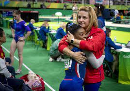 So my coaches are laurent and cecile. Aimee Boorman Simone Biles Chicago Born Coach Is Gymnastics Ditka Chicago Tribune