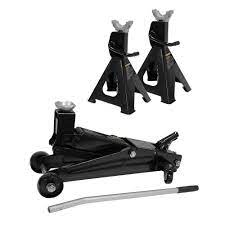 Peak adjustable jack posts are ideal for supporting structural beams when installed according to local codes. Husky 3 Ton Light Duty Truck Jack And Jack Stand Pair Hd00127 The Home Depot