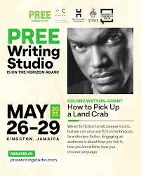 Want to sharpen your writing? Join these acclaimed Caribbean writers for  our 4-day residential Writing Studio at the University of the West Indies,  Mona in Kingston, Jamaica. Applications close May 5th! 🚨
