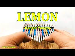 Lemon By Kenshi Yonezu Kalimba With Easy Tab Youtube Lemon Thumb Piano Easy Tutorial